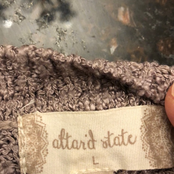 Altar'd State mauve sweater. - Picture 6 of 7